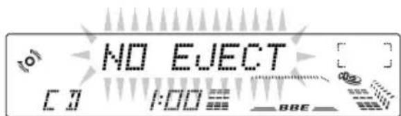 JVC KDLX330R - Interdiction de l'éjection de CD - 1