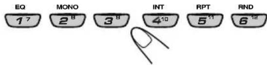 JVC KDLX111R - Select the number (1 - 6) for the preset station you want. - 1
