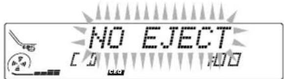 JVC KDLX111R - Prohibiting CD ejection - 1