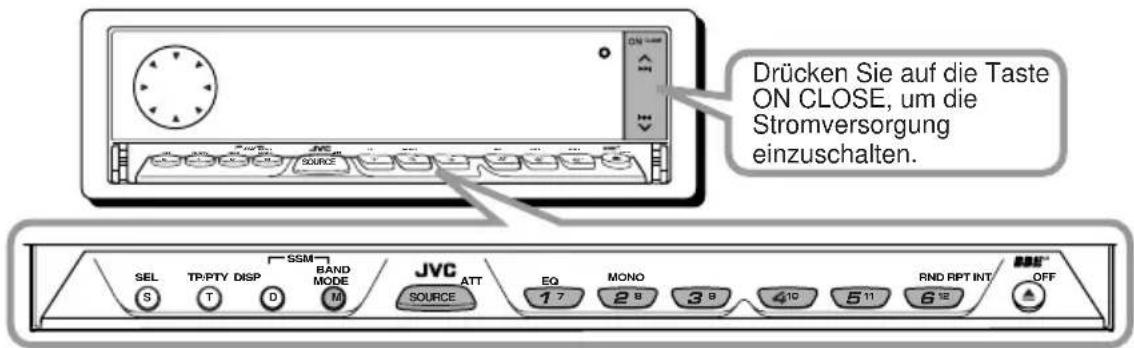 JVC KDLX111R - Soändern Sie das Paßwort - 1
