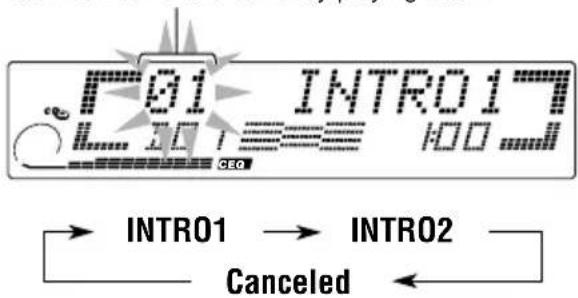JVC KDLX111R - To play back only intros (Intro Scan) - 2