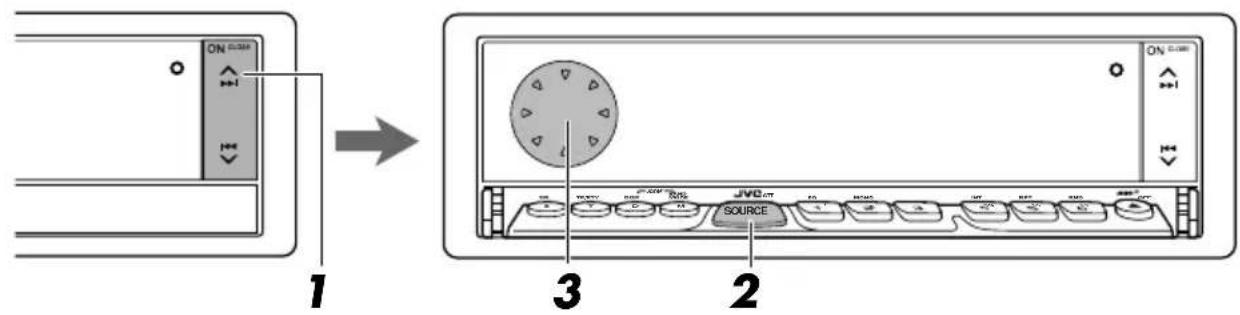 JVC KDLX111R - RM-RK31 - 2