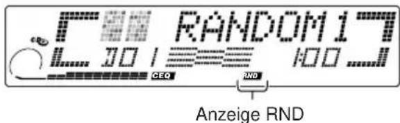 JVC KDLX111R - So geben Sie Titel in zufälliger Reihenfolge wieder (Wiedergabe in zufälliger Reihenfolge) - 3