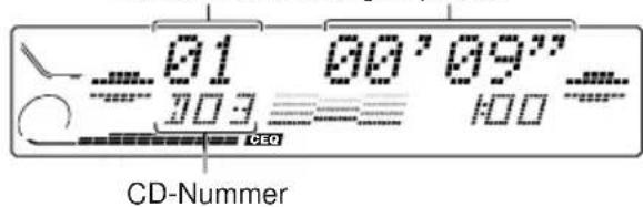 JVC KDLX111R - Zum direkten Anwahlen einer bestimmten CD - 2