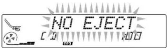 JVC KDLX111R - Voorkomen dat de CD terugspringt - 1
