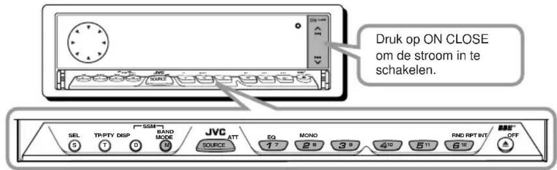 JVC KDLX111R - Het wachtwoord wijzigen - 1