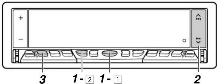 JVC KDLX10R - Manuelles Vorabstimmen - 1