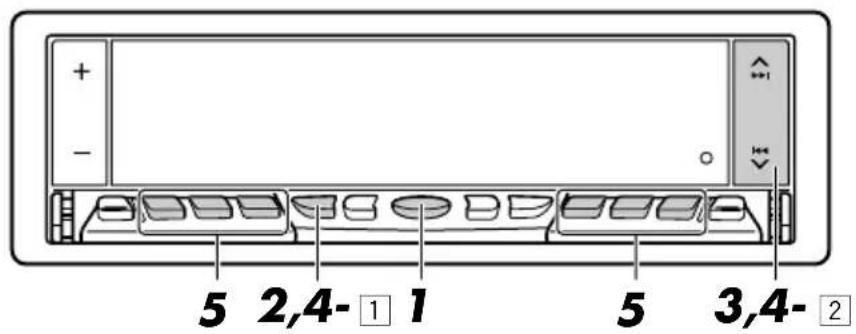 JVC KDLX10R - Storing DAB services in memory - 1