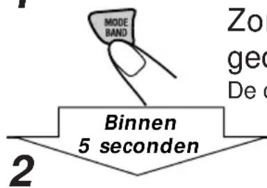 JVC KDLX10R - De geluidsmodi selecteren en opslaan - 2