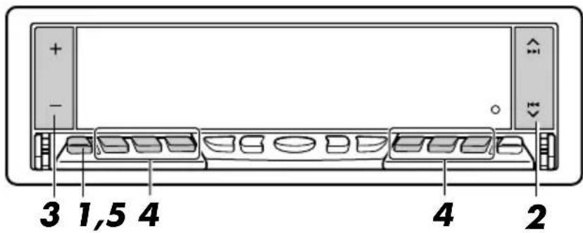 JVC KDLX10R - To store your favorite programme types - 1