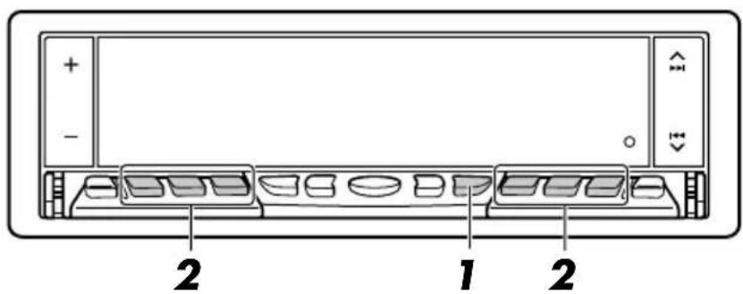 JVC KDLX10R - To search your favorite programme type - 1