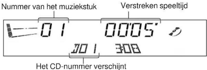 JVC KDLX10R - Selecteer de automatische CD-wisselaar. - 1