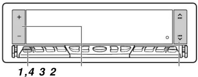 JVC KDLX10R - Procedure de base - 1