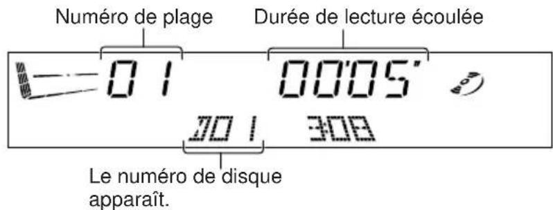 JVC KDLX10R - Choisissez le changeur automatique de CD. - 1