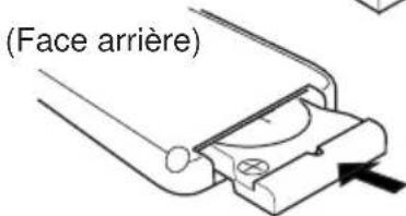 JVC KDLX10R - Mise en place de la pile - 3