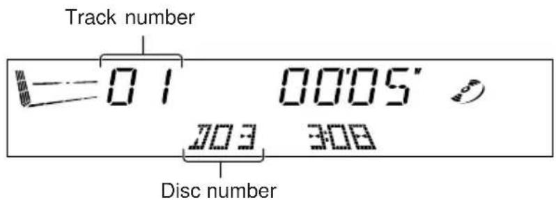 JVC KDLX10R - To go to a particular disc directly - 2