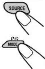 JVC KDLX110R - Select the band. - 1