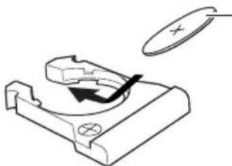 JVC KDLX110R - Installing the battery - 2