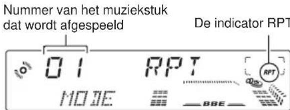 JVC KDLX110R - Tracks herhaaldelijk afspelen (Repeat Play) - 1