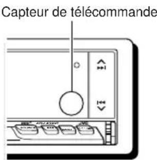 JVC KDLX110R - Préparation de la télécommande - 1