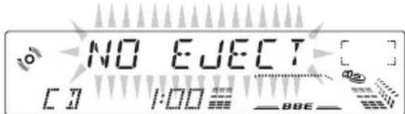 JVC KDLX110R - Unterträcken des CD-Ausbwurfs - 1
