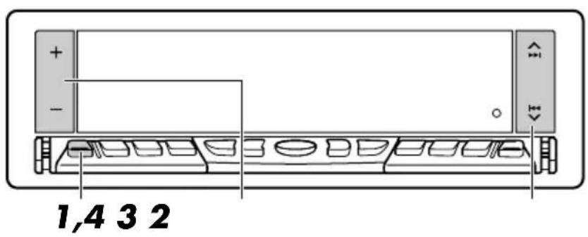 JVC KDLX50R - Registering procedure - 1