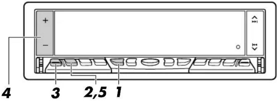 JVC KDLX50R - Speichern Ihrer eigenen Klangeinstellungen - 1