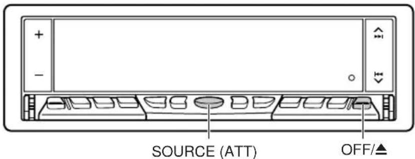 JVC KDLX50R - Prohibiting CD ejection - 1