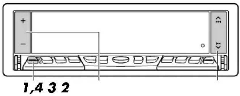 JVC KDLX50R - Procédure de base - 1