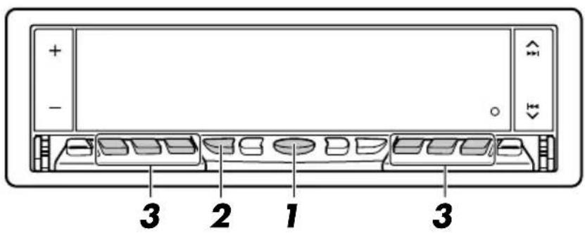 JVC KDLX50R - Einstellen eines gespeicherten DAB-Dienstes - 1
