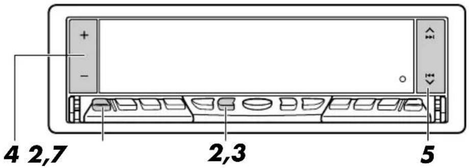 JVC KDLX50R - Namen aan bronnen toekennen - 1