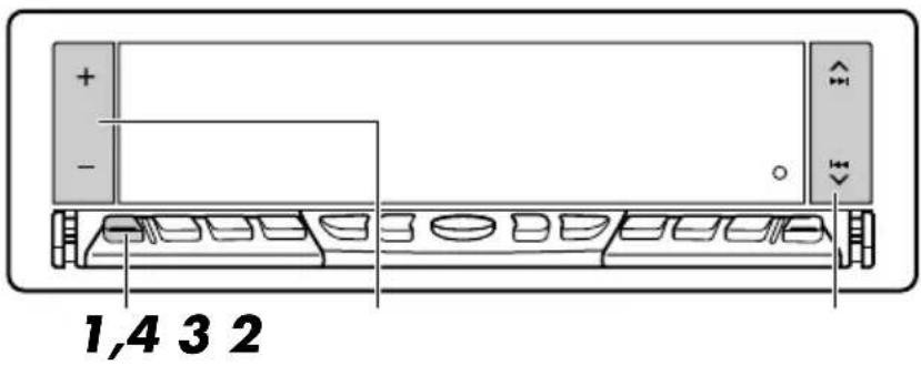 JVC KDLX50R - Basisprocedure - 1