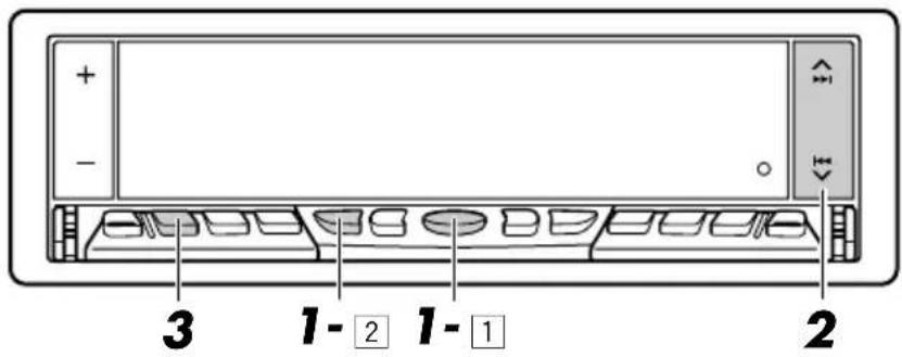 JVC KDLX50R - Présélection manuelle - 1