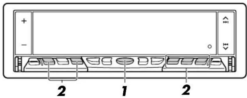JVC KDLX50R - Wiedergeben einer externen Komponente - 1