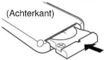 JVC KDLX50R - De batterij plaatsen - 3