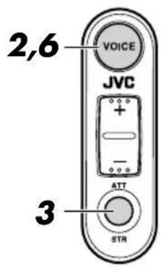 JVC KDLX50R - Registratie (voor de tweede toegangsopdracht als u eerst de procedure voor de eerste opdracht hebt gevolgd) - 1