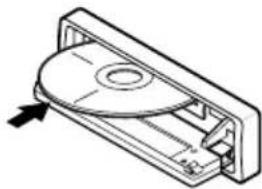 JVC KDLH5R - Insérez un disque dans la fente de chargement. - 1
