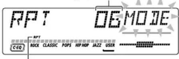 JVC KDLH5R - Muziekstukken meerdere keren afspelen (Repeat Play) - 3