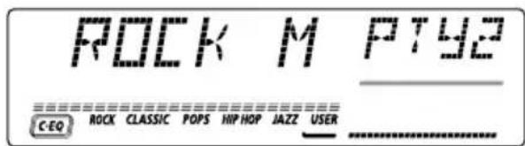 JVC KDLH5R - Select one of the PTY codes. - 3