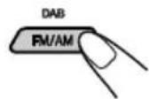 JVC KDLH5R - Wählen Sie den DAB-Tuner. - 1