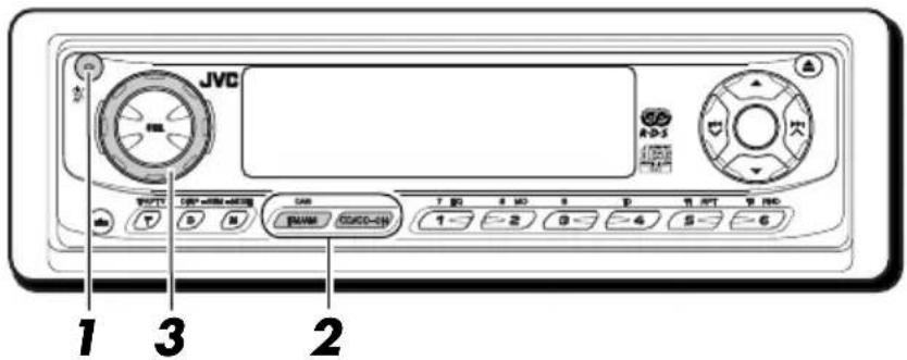 JVC KDLH5R - Télécommande - 2