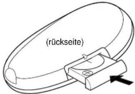 JVC KDLH5R - Setzen Sie den Batteriehalter wieder ein. - 1