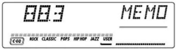 JVC KDLH5R - Press and hold the number button (in this example, 1) for more than 2 seconds. - 4