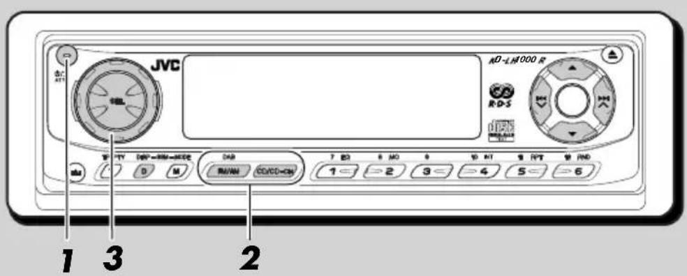 JVC KDLH1000R - CAUTION: - 1