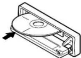JVC KDLH1000R - Plaats een disc in de lade. - 1