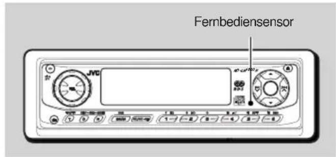 JVC KDLH1000R - Vorbereiten de Fernbedienung - 1