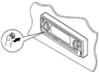 JVC KDLH1000R - Detaching the control panel - 1