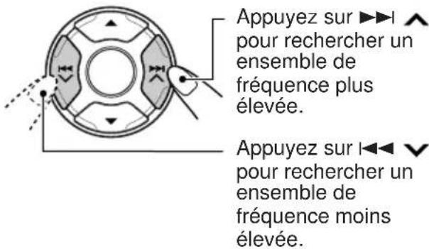 JVC KDLH1000R - Commencez la recherche d'un ensemble. - 1