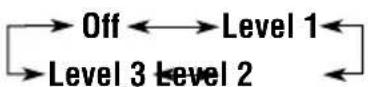 JVC KDLH1000R - Select the level meter pattern you want. - 2
