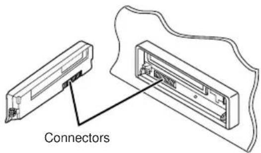 JVC KDLH1000R - Opmerking over het reinigen van de connectors: - 1